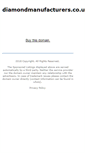Mobile Screenshot of diamondmanufacturers.co.uk